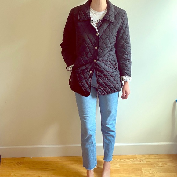 quilted coach's trucker jacket